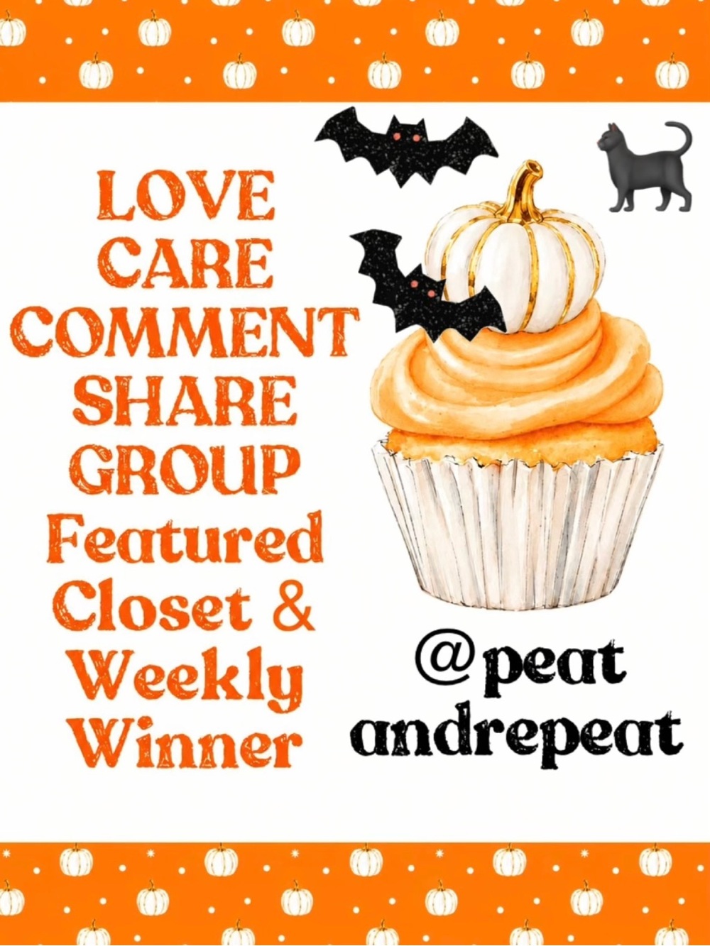 CONGRATS to this week’s featured closet and weekly winner @peatandrepeat - Picture 1 of 3